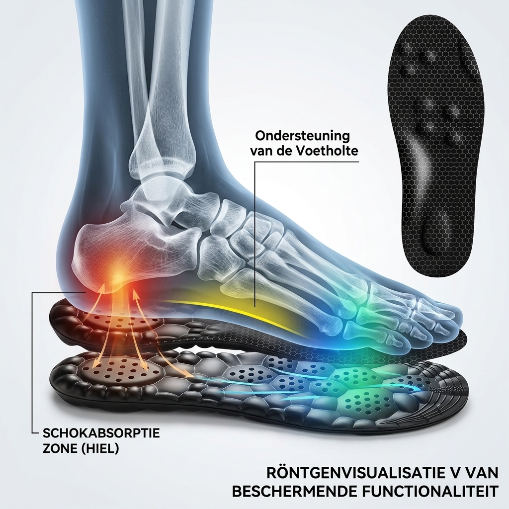 VivoStep™ Comfort Inlegzolen – Minder vermoeide voeten bij elke stap.
